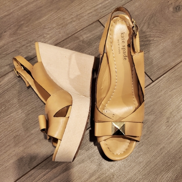 Kate spade Bow heel wedge - Picture 1 of 7